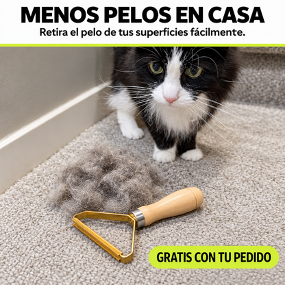 Recortadora para el cuidado del pelaje de gatos