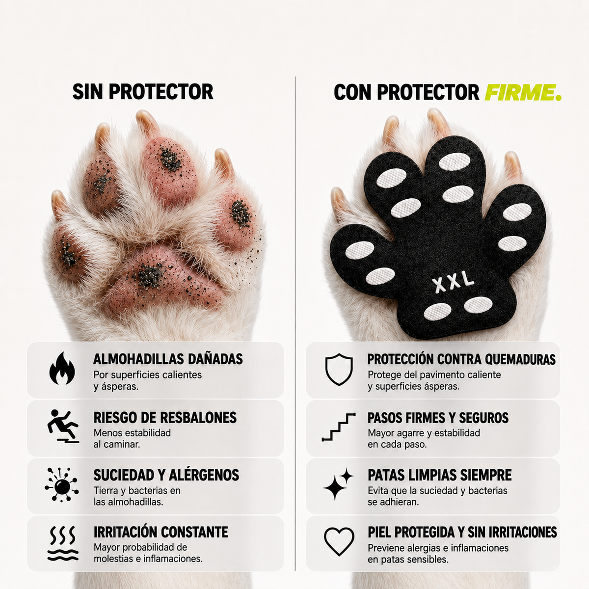 Firme Pads® | Cuidado de pies canino